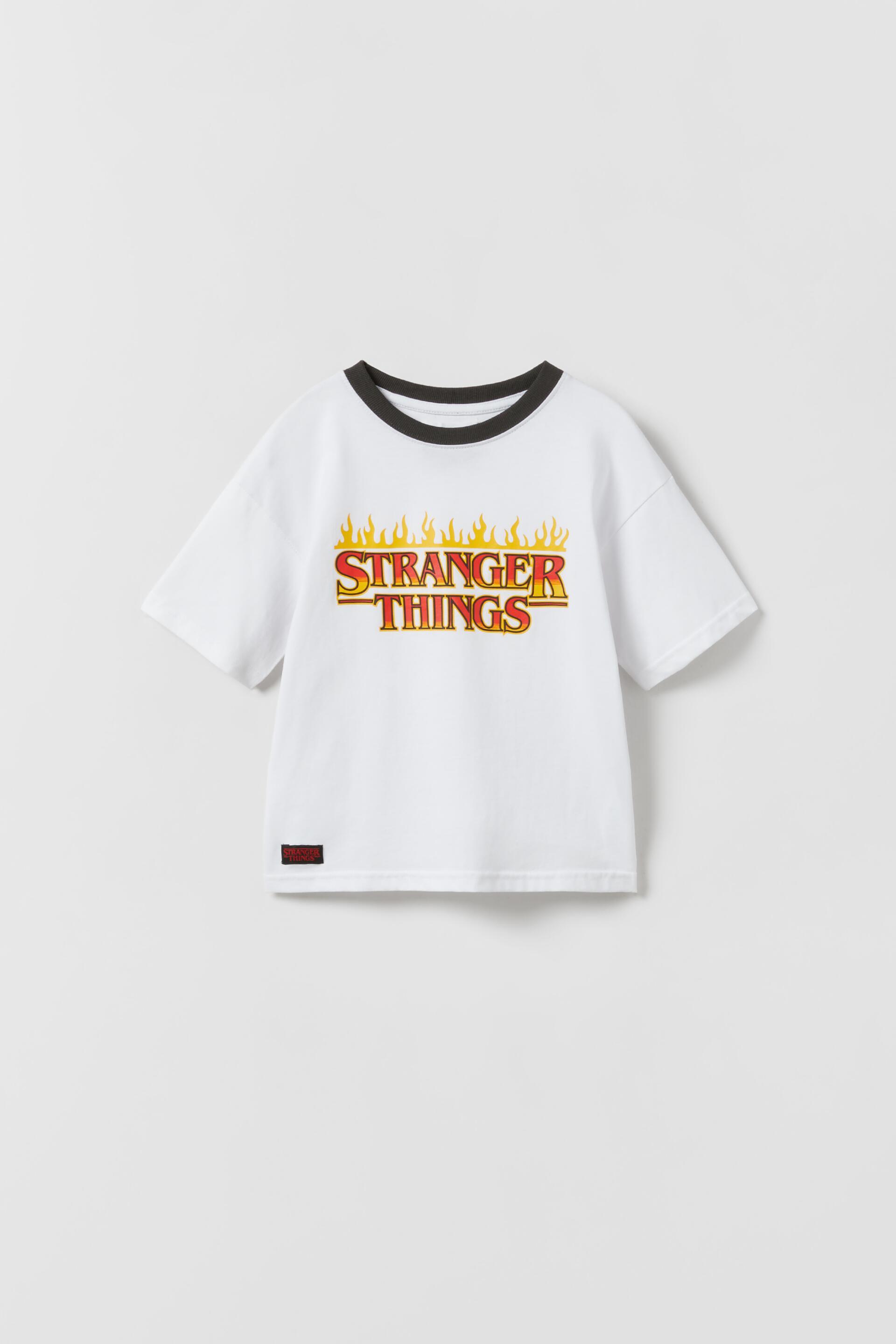 ZARA STRANGER THINGS TM © on sale NETFLIX T-SHIRT